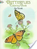 Libro da colorare sulle farfalle - Butterflies Coloring Book