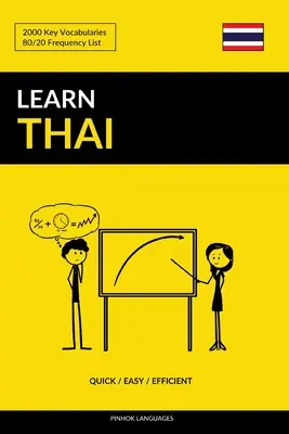 Imparare il tailandese - Veloce / Facile / Efficace: 2000 vocaboli chiave - Learn Thai - Quick / Easy / Efficient: 2000 Key Vocabularies
