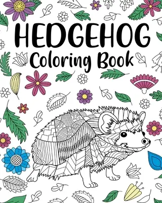 Libro da colorare riccio - Hedgehog Coloring Book