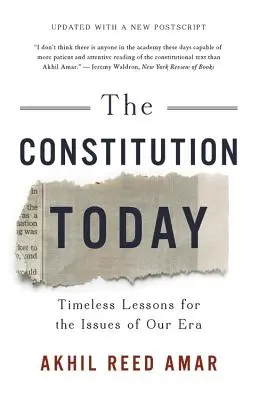 La Costituzione oggi: Lezioni senza tempo per i problemi della nostra epoca - The Constitution Today: Timeless Lessons for the Issues of Our Era