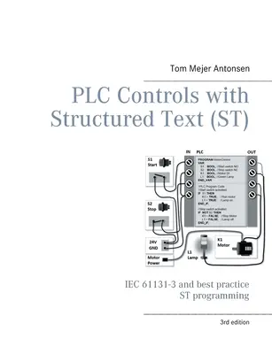 Controlli PLC con testo strutturato (ST), V3 monocromatico: IEC 61131-3 e le migliori pratiche di programmazione ST - PLC Controls with Structured Text (ST), V3 Monochrome: IEC 61131-3 and best practice ST programming