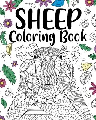 Libro da colorare sulle pecore - Sheep Coloring Book