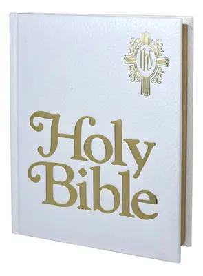 Nuova Bibbia Cattolica Edizione Famiglia (Bianco) - New Catholic Bible Family Edition (White)