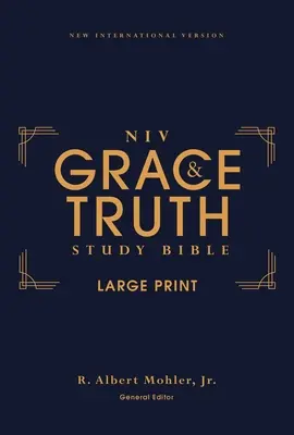 Niv, Bibbia di studio della grazia e della verità, stampa grande, copertina rigida, lettere rosse, stampa comfort - Niv, the Grace and Truth Study Bible, Large Print, Hardcover, Red Letter, Comfort Print