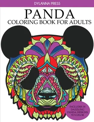 Libro da colorare sul panda per adulti - Panda Coloring Book for Adults