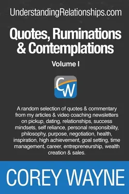 Citazioni, ruminazioni e contemplazioni: Volume I - Quotes, Ruminations & Contemplations: Volume I