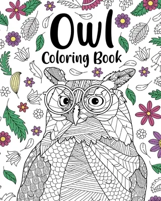 Gufo libro da colorare - Owl Coloring Book