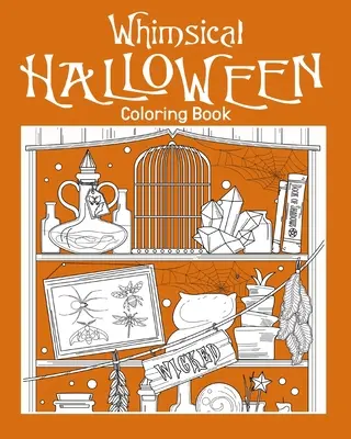 Libro da colorare Halloween stravagante - Whimsical Halloween Coloring Book