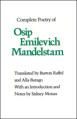 Poesia completa di Osip Emilevich Mandelstam - Complete Poetry of Osip Emilevich Mandelstam