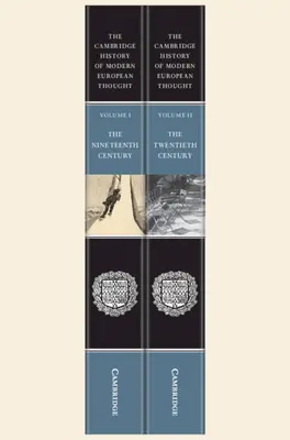 Storia del pensiero europeo moderno di Cambridge: 2 volumi in brossura - The Cambridge History of Modern European Thought 2 Volume Hardback Set