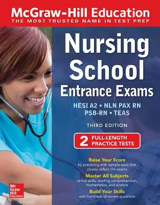 McGraw-Hill Education Esami di ammissione alla scuola per infermieri, terza edizione - McGraw-Hill Education Nursing School Entrance Exams, Third Edition