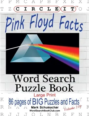 Cerchia, fatti sui Pink Floyd, ricerca per parola, libro puzzle - Circle It, Pink Floyd Facts, Word Search, Puzzle Book