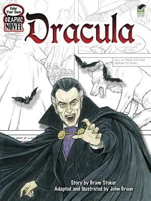 Colora il tuo romanzo grafico: Dracula - Color Your Own Graphic Novel: Dracula
