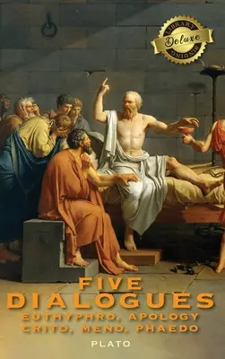 Platone: Cinque dialoghi: Eutifrone, Apologia, Crito, Meno, Fedone (Deluxe Library Binding) - Plato: Five Dialogues: Euthyphro, Apology, Crito, Meno, Phaedo (Deluxe Library Binding)