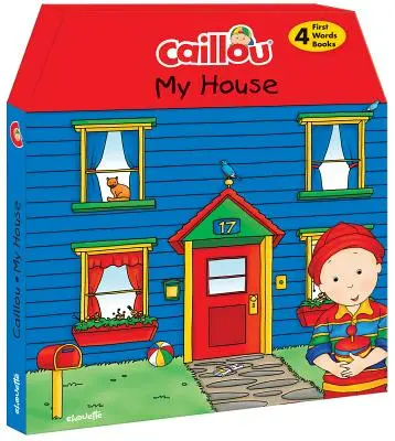 Caillou, la mia casa: 4 libri da tavolo per imparare nuove parole - Caillou, My House: 4 Chunky Board Books to Learn New Words