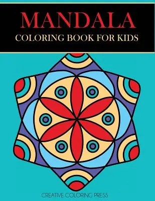 Mandala da colorare per bambini: Mandala facili per i principianti - Mandala Coloring Book for Kids: Easy Mandalas for Beginners