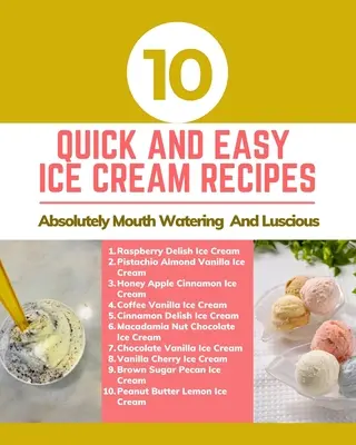 10 ricette di gelato facili e veloci - Assolutamente da leccarsi i baffi - Copertina astratta marrone oro rosa pastello - 10 Quick And Easy Ice Cream Recipes - Absolutely Mouth Watering And Luscious - Brown Gold Pink Pastel Abstract Cover