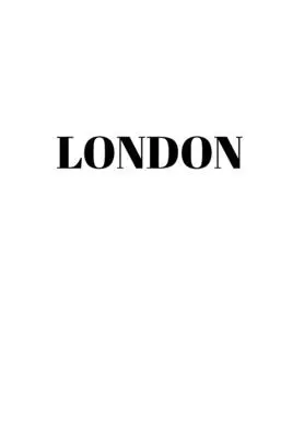 Londra: Libro decorativo bianco con copertina rigida per la decorazione di scaffali, tavolini, decorazioni per la casa, design delle città della moda del mondo alla moda. - London: Hardcover White Decorative Book for Decorating Shelves, Coffee Tables, Home Decor, Stylish World Fashion Cities Design