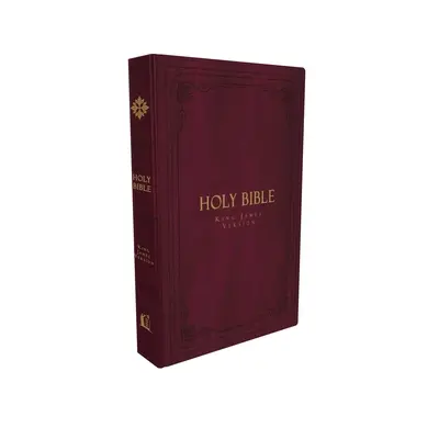 Kjv, Thinline Bible, Large Print, Vintage Series, Leathersoft, Burgundy, Red Letter, Comfort Print: Sacra Bibbia, Versione di Re Giacomo - Kjv, Thinline Bible, Large Print, Vintage Series, Leathersoft, Burgundy, Red Letter, Comfort Print: Holy Bible, King James Version