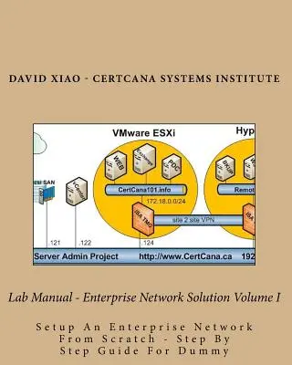 Manuale di laboratorio - Soluzione di rete aziendale Volume I: Impostazione di una rete aziendale da zero - Guida passo passo per i non addetti ai lavori - Lab Manual - Enterprise Network Solution Volume I: Setup An Enterprise Network From Scratch - Step By Step Guide For Dummy
