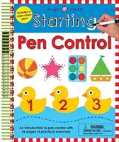 Pulire: Controllo iniziale della penna: Include una penna cancellabile - Wipe Clean: Starting Pen Control: Includes a Wipe-Clean Pen