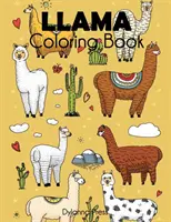 Libro da colorare sui lama - Llama Coloring Book