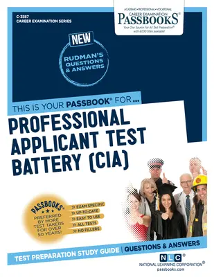 Batteria di test per candidati professionisti (Cia), 3587 - Professional Applicant Test Battery (Cia), 3587