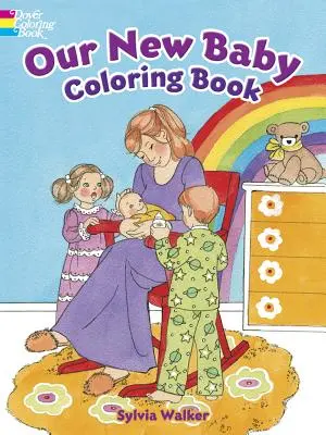 Libro da colorare Il nostro nuovo bambino - Our New Baby Coloring Book