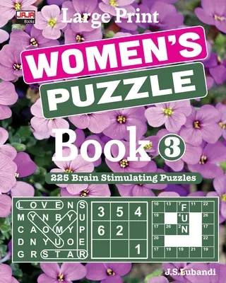 Libro di puzzle per donne a stampa grande 3 - Large Print WOMEN'S PUZZLE Book 3