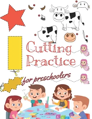 Pratica del taglio: Abilità con le forbici per bambini in età prescolare e materna dai 3 ai 5 anni, quaderno di lavoro taglia e incolla con 100 pagine. - Cutting Practice: Scissor skills for preschoolers to kindergarteners ages 3 to 5, cut and paste workbook with 100 pages.