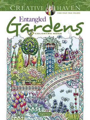Libro da colorare Creative Haven Entangled Gardens - Creative Haven Entangled Gardens Coloring Book