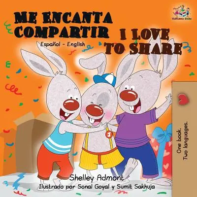 Me Encanta Compartir Amo condividere: Libro bilingue spagnolo-inglese - Me Encanta Compartir I Love to Share: Spanish English Bilingual Book