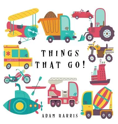 Cose che vanno! Un gioco di indovinelli per bambini dai 3 ai 5 anni - Things That Go!: A Guessing Game for Kids 3-5
