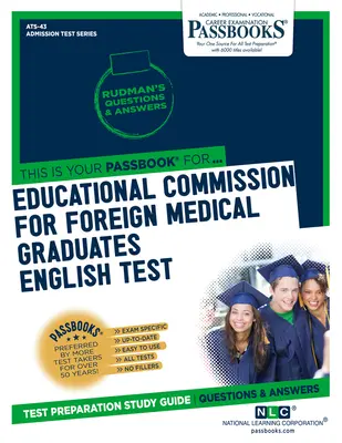 Prova di inglese della Commissione per l'istruzione dei laureati stranieri in medicina (Ecfmg/Et), Volume 43 - Educational Commission for Foreign Medical Graduates English Test (Ecfmg/Et), Volume 43