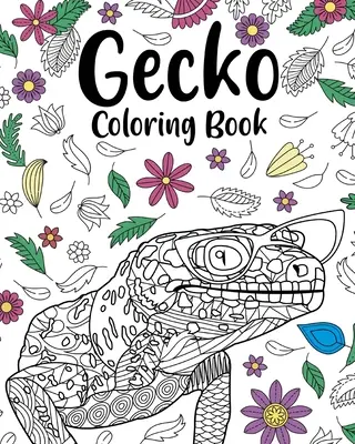 Libro da colorare del geco - Gecko Coloring Book
