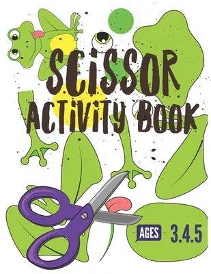 Libro di attività sulle forbici: Esercizi di taglio per bambini in età prescolare, dai 3 ai 4 anni e mezzo, libro di attività taglia e incolla con 100 pagine. - Scissor Activity Book: Cutting practice worksheets for pre k, ages 3.4.5, cut and glue activity book with 100 pages.