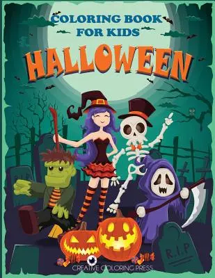 Libro da colorare di Halloween per bambini - Halloween Coloring Book for Kids