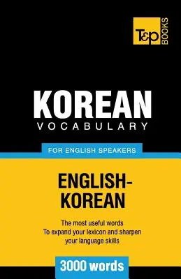 Kosakata bahasa Korea untuk penutur bahasa Inggris - 3000 kata - Korean vocabulary for English speakers - 3000 words