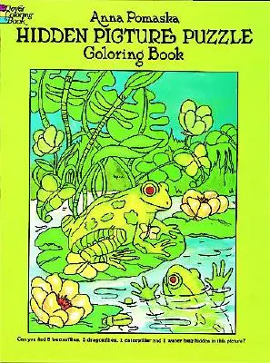 Libro da colorare con puzzle di immagini nascoste - Hidden Picture Puzzle Coloring Book