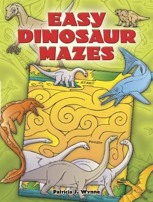 Labirinti facili sui dinosauri - Easy Dinosaur Mazes