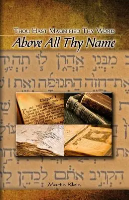 Al di sopra di tutto il tuo nome: Hai magnificato la tua parola - Above All Thy Name: Thou Hast Magnified Thy Word