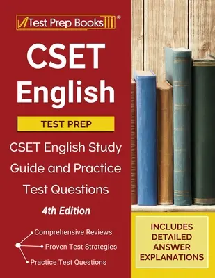 Preparazione al test CSET di inglese: Guida allo studio dell'inglese CSET e domande pratiche per l'esame [4a edizione]. - CSET English Test Prep: CSET English Study Guide and Practice Exam Questions [4th Edition]