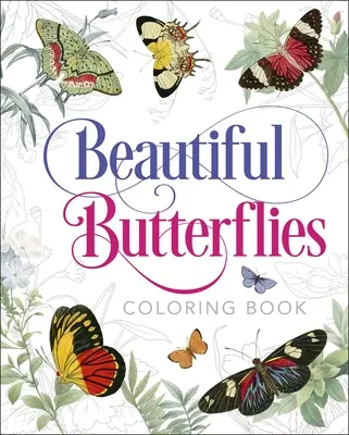Libro da colorare sulle farfalle - Beautiful Butterflies Coloring Book