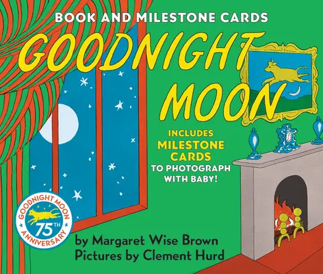 Edizione Milestone della Luna della Buonanotte: Libro e carte delle pietre miliari - Goodnight Moon Milestone Edition: Book and Milestone Cards