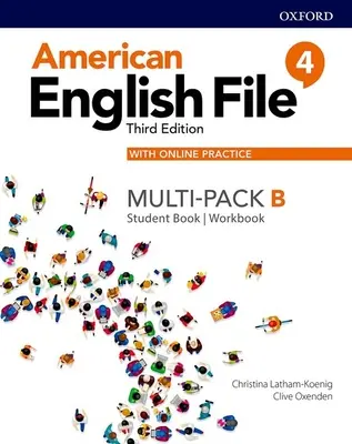 American English File Livello 4 Libro dello studente/Libro di lavoro Multi-Pack B con esercitazioni online - American English File Level 4 Student Book/Workbook Multi-Pack B with Online Practice