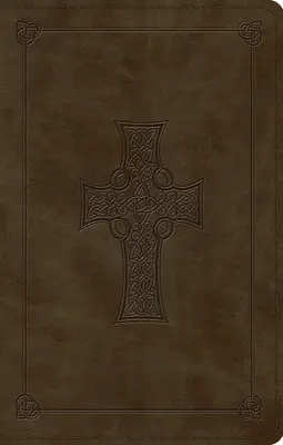 Bibbia Thinline a stampa grande-ESV- Design a croce - Large Print Value Thinline Bible-ESV-Cross Design