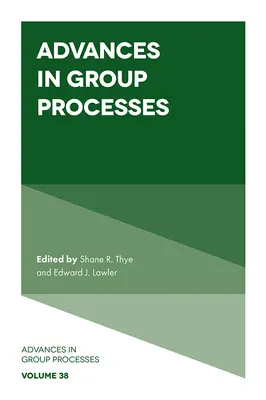 Anticipazioni sui processi di gruppo - Advances in Group Processes