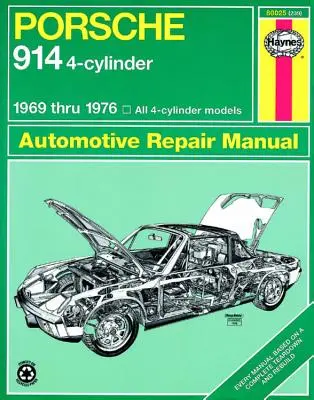 Manuale di riparazione Porsche 914 4 cilindri 1969-1976 Haynes - Porsche 914 4-Cylinder 1969 Thru 1976 Haynes Repair Manual