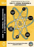 Ragionamento e comprensione verbale CEM 11+ - Preparazione per l'esame CEM 11+ - CEM 11+ Verbal Reasoning & Comprehension - Preparation for CEM 11+ Exam