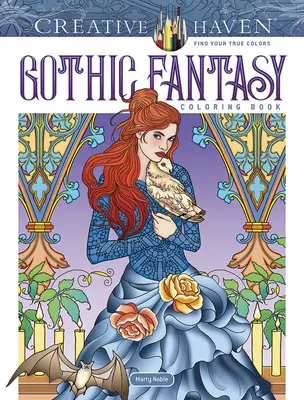 Libro da colorare fantasy gotico di Creative Haven - Creative Haven Gothic Fantasy Coloring Book